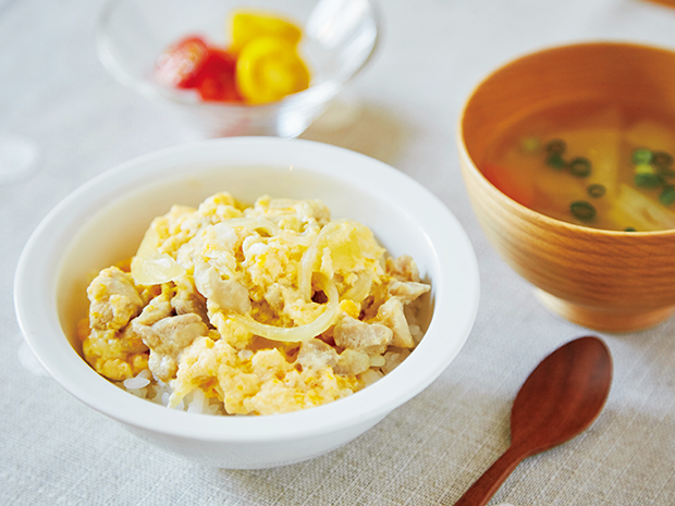 親子丼＜1歳〜3歳のステップごはん＞