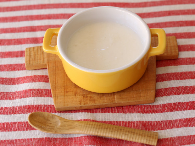 大根のミルクスープ 5ヵ月 6ヵ月の離乳食レシピ 食べる 離乳食レシピ ほほえみクラブ 育児応援サイト