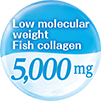 Low molecular weight Fish collagen 5,000 mg