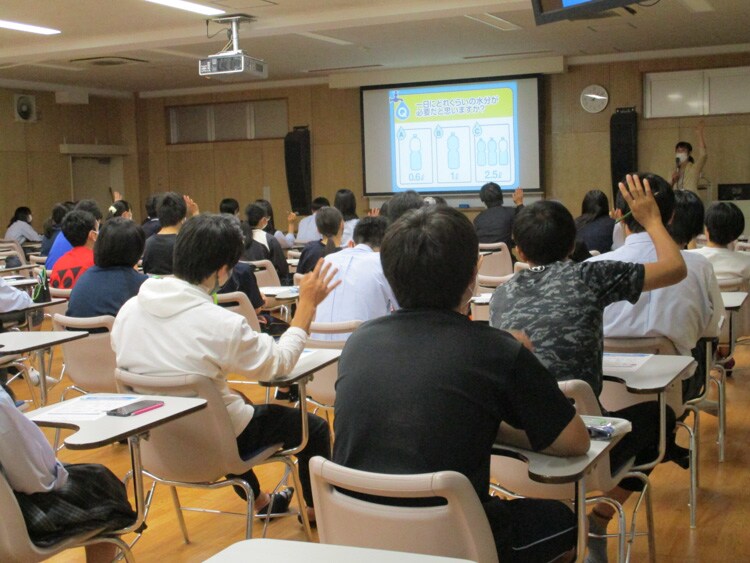 愛知県立瀬戸北総合高等学校 食育セミナー 写真2