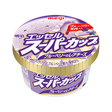 明治 エッセル スーパーカップ 2026_ブルーベリーのレアチーズ