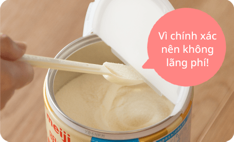 Vì chính xác nên không lãng phí!