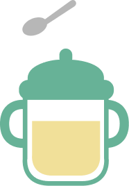 お湯と混ぜて飲み物としてゴクゴク