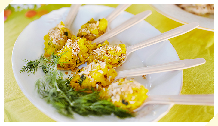 かぼちゃのスプーンコロッケ（4人分）