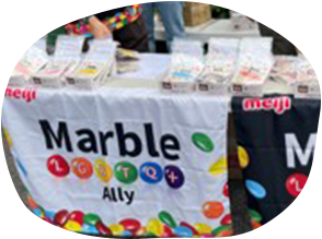 写真：LGBT-ALLYプロジェクト2025 IN 渋谷での配布