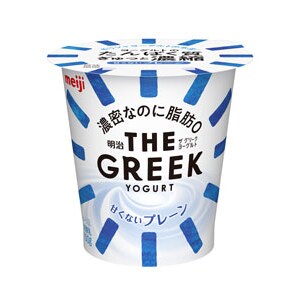 写真：明治THE GREEK YOGURT プレーンの商品パッケージ