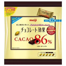 写真：チョコレート効果カカオ86%大袋の商品パッケージ