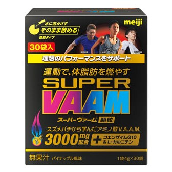 写真：スーパーヴァーム顆粒30袋入の商品パッケージ