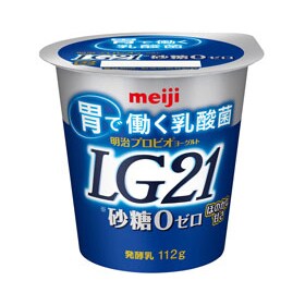 写真：明治プロビオヨーグルトLG21砂糖0の商品パッケージ