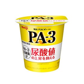 写真：明治プロビオヨーグルトPA-3の商品パッケージ