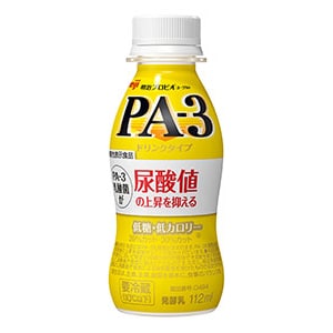 写真：明治プロビオヨーグルトPA-3ドリンクタイプの商品パッケージ