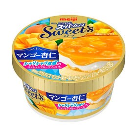 写真：明治 エッセルスーパーカップSweet’s マンゴー杏仁の商品パッケージ