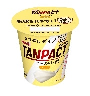 写真：「明治 TANPACT ヨーグルトバナナ風味」の商品パッケージ