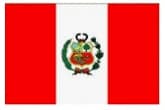 イラスト：ペルーの国旗