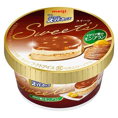 秋に食べたい定番のスイーツ モンブラン を表現 明治 エッセルスーパーカップsweet S イタリア栗のモンブラン 10月26日新発売 全国 年 プレスリリース 株式会社 明治 Meiji Co Ltd