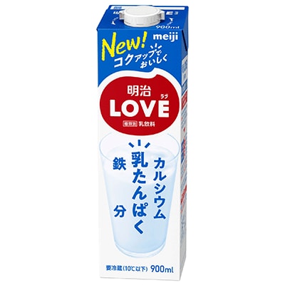 写真：「明治LOVE（ラブ）」の商品パッケージ