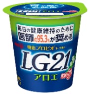 明治プロビオヨーグルトLG21アロエ脂肪0