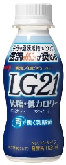 明治プロビオヨーグルトLG21ドリンクタイプ低糖・低カロリー