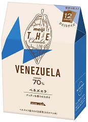 画像：「明治 ザ・チョコレートベネズエラカカオ70％（42g）」の商品パッケージ