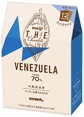 写真：「明治 ザ・チョコレート ベネズエラカカオ70％」の商品パッケージ