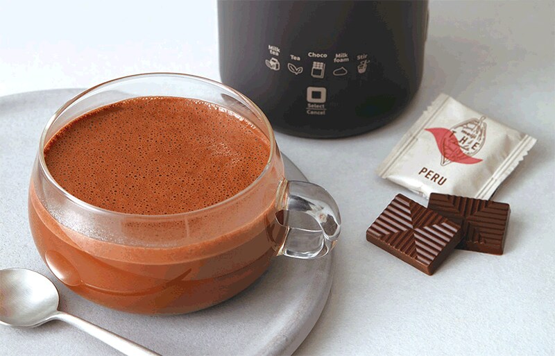 写真：ザチョコを使用したチョコレートドリンク
