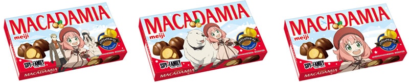 写真：「マカダミアチョコレートSPY×FAMILY」の商品パッケージ