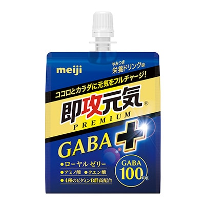 写真：「即攻元気ゼリー GABA＋ やみつき栄養ドリンク味」の商品パッケージ