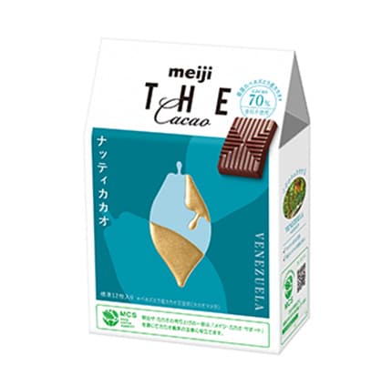 画像：「明治 ザ・カカオ ナッティカカオ」（42g）の商品パッケージ