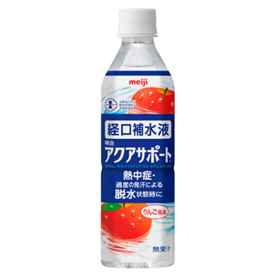 画像： 「明治 アクアサポート（500ml）」の商品パッケージ
