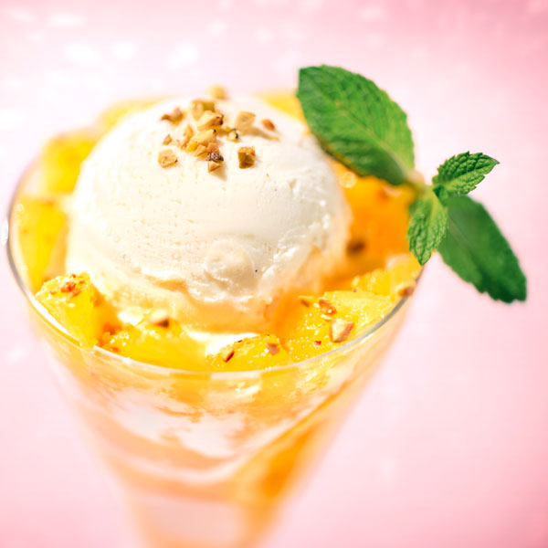 画像：初夏のサンシャイン・オレンジパフェ