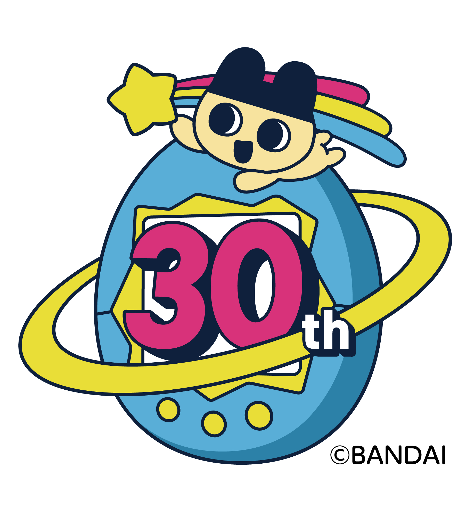 画像:たまごっち30周年ロゴ