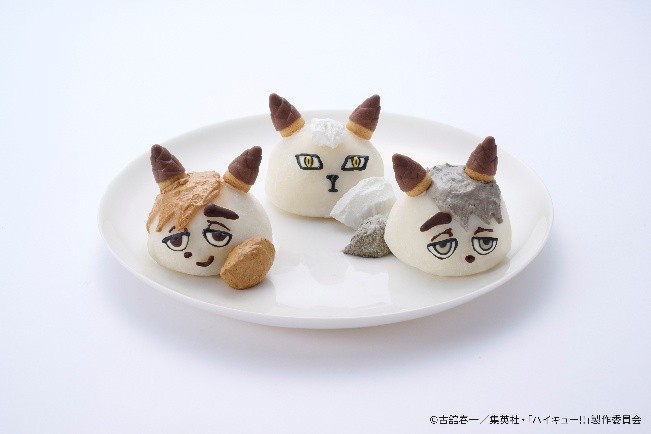 画像：ハイキュー‼のキャラクター達をイメージしたコラボレシピ
