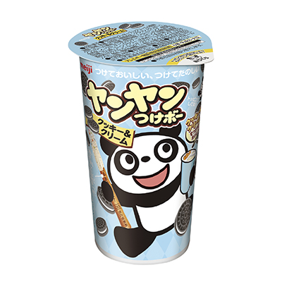 画像：ヤンヤンつけボークッキー＆クリームの商品パッケージ