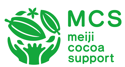 画像：MCS（meiji cocoa support）のロゴ