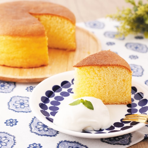 ふんわりバターケーキ