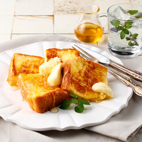 レンジでふわふわ♪簡単フレンチトースト