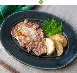 豚肉と長芋のバター醤油ソテー