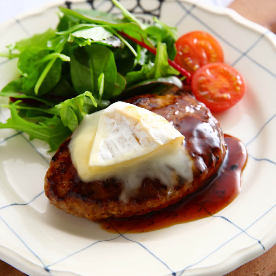 とろけるカマンの照り焼きハンバーグ チーズdeクッキング 明治北海道十勝 株式会社 明治 Meiji Co Ltd