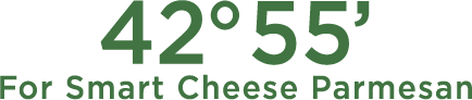 42°55’ For Smart Cheese Parmesan