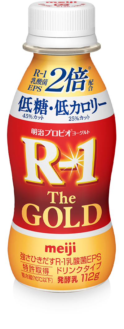 Meiji Probio Yogurt R-1 drink type The GOLD reduced sugar/low calorie