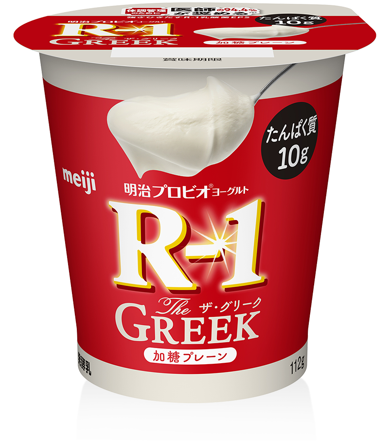 明治プロビオヨーグルトR-1 The GREEK 加糖プレーン