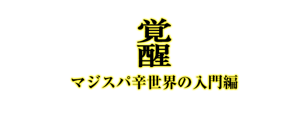 覚醒：マジスパ世界の入門編