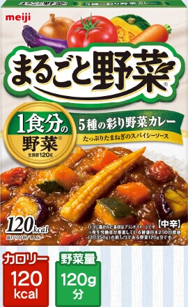 5種の彩り野菜カレー
