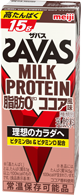 MILK PROTEIN 脂肪0 ココア風味 200ml