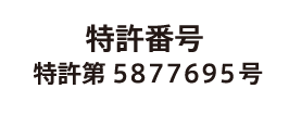 特許番号 特許第5877695号