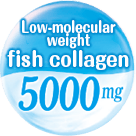 Low-molecular weight fish collagen 5000mg