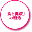 「食と健康」の明治