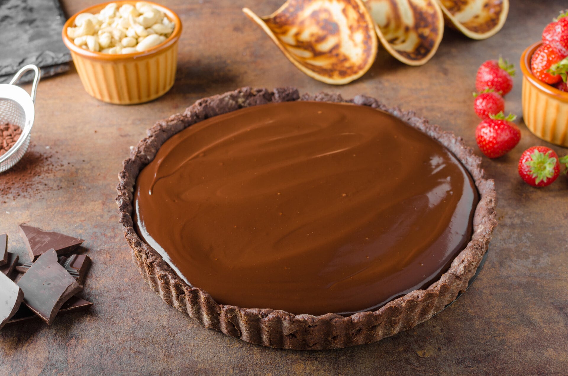 チョコレートタルトとは?簡単なレシピもご紹介