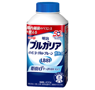 明治ブルガリアのむヨーグルトプレーン LB81 400ｇ