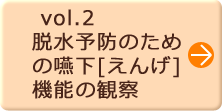 vol.2 脱水予防のための嚥下[えんげ]機能の観察